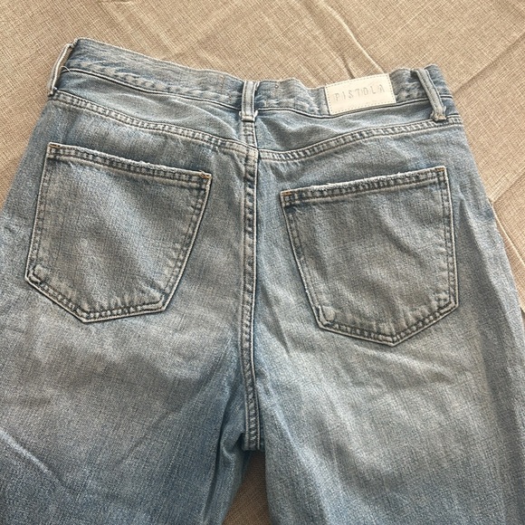 Pistola Women's Blue Distressed Jeans - Picture 3 of 4
